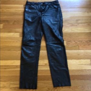 Leather Motorcycle Pants